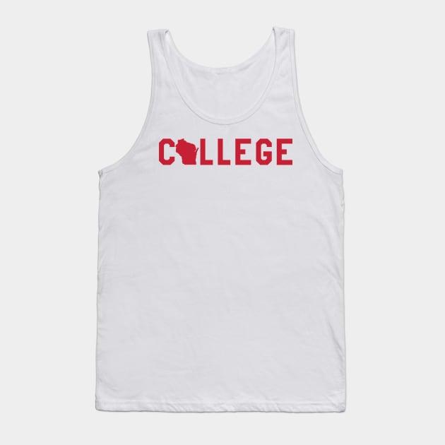 University of Wisconsin Madison Tank Top by hcohen2000